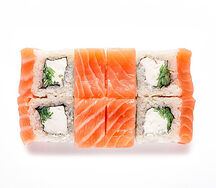 Ролл Филадельфия с огурцом