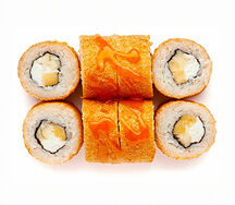 Жареный ролл Три сыра