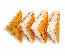 Жареный ролл Сэндвич-ролл с курицей