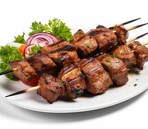 Шашлык из cвинoй шеи