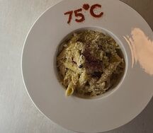 Пенне с прошутто в сливочном соусе