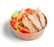 Салат Цезарь с цыпленком