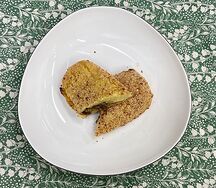 Постные зразы из картофельного пюре с грибами