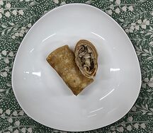 Блинчик с курочкой и грибами