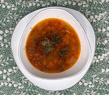 Суп-гуляш с говядиной