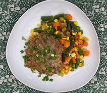 Оладьи куриные рубленые