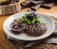 Бифштекс из оленины