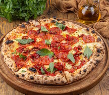 С Чоризо и домашним сыром