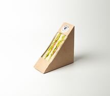 Сендвич с лососем и творожным сыром