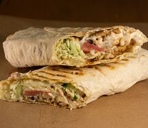 Шаурма вегетарианская мега