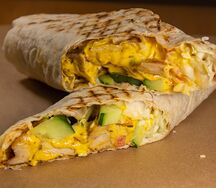 Шаурма Сырная мега