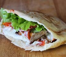 Гирос с курицей