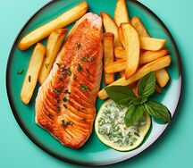 Ланч Форель по-царски