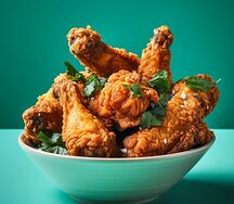 Крылышки курочки в кляре