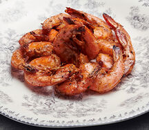 Тигровые креветки гриль