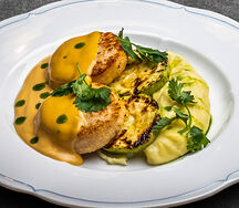 Котлетки из креветок и снежного краба