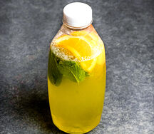 Лимонад Апельсин-Базилик