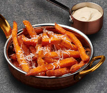 Батат фри с пармезаном