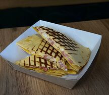 Кесадилья с ветчиной