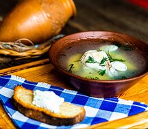 Суп из курочки по-домашнему