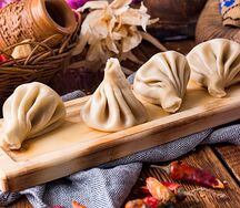 Хинкали с курицей