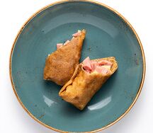 Блины с ветчиной