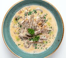 Бефстроганов из говядины