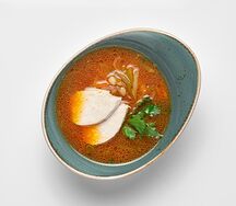 Рассольник с перловкой