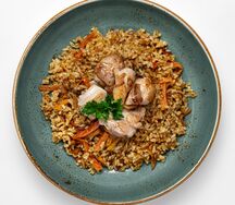 Плов с курицей