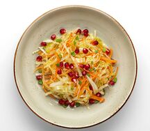 Салат Каприз из квашеной капусты