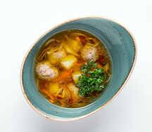 Суп с фрикадельками