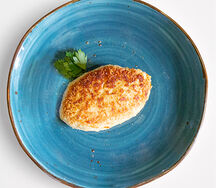 Котлета из минтая жареная