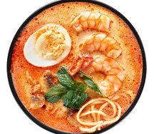 Лакса с Яичной Лапшой