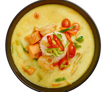 Сливочный Суп с Морепродуктами