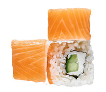 Филадельфия Лайт с лососем