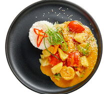 Креветки в Соусе Карри