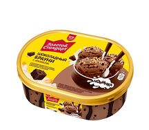 Мороженое Шоколадный брауни с арахисом