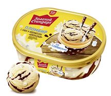 Мороженое Золотой стандарт Суфле