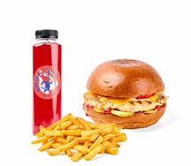 Комбо с бургером