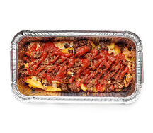 Фри с мясом и томатным соусом пазл