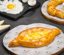 Хачапури по-аджарски среднее