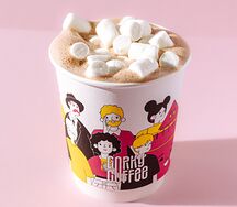 Какао с зефирками