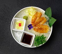 Сашими из аргентинской розовой креветки