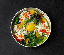 Салат с крабом