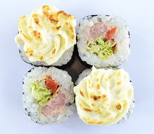 Запеченный спайс с лососем