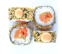 Острый лосось темпура