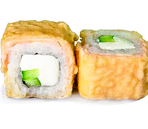 Филадельфия с огурцом темпура