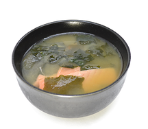 Мисо - суп с лососем и Кимчи