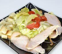 Салат Цезарь с креветкой