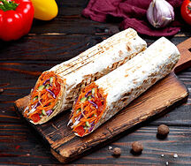  Шаурма овощная 